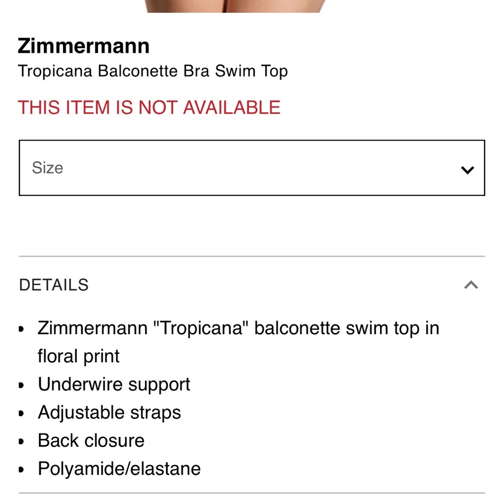 Zimmermann Floral Multicolor Bikini - Picture 4 of 16